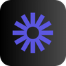 Purple sunburst